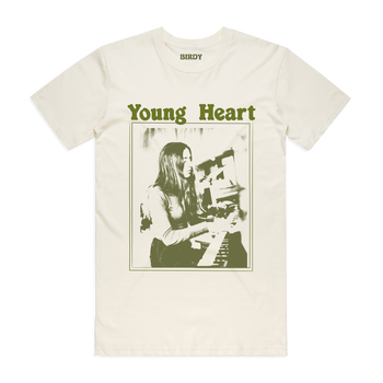 Young Heart Vintage T-Shirt Natural