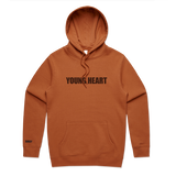 Young Heart Hoodie Rust