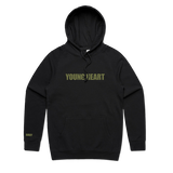 Young Heart Hoodie Black